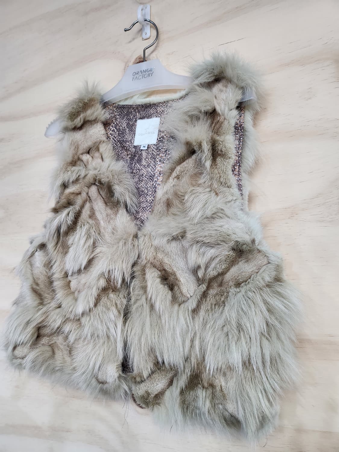 468) 꼼빠니아 폭스퍼 조끼 상품이미지3