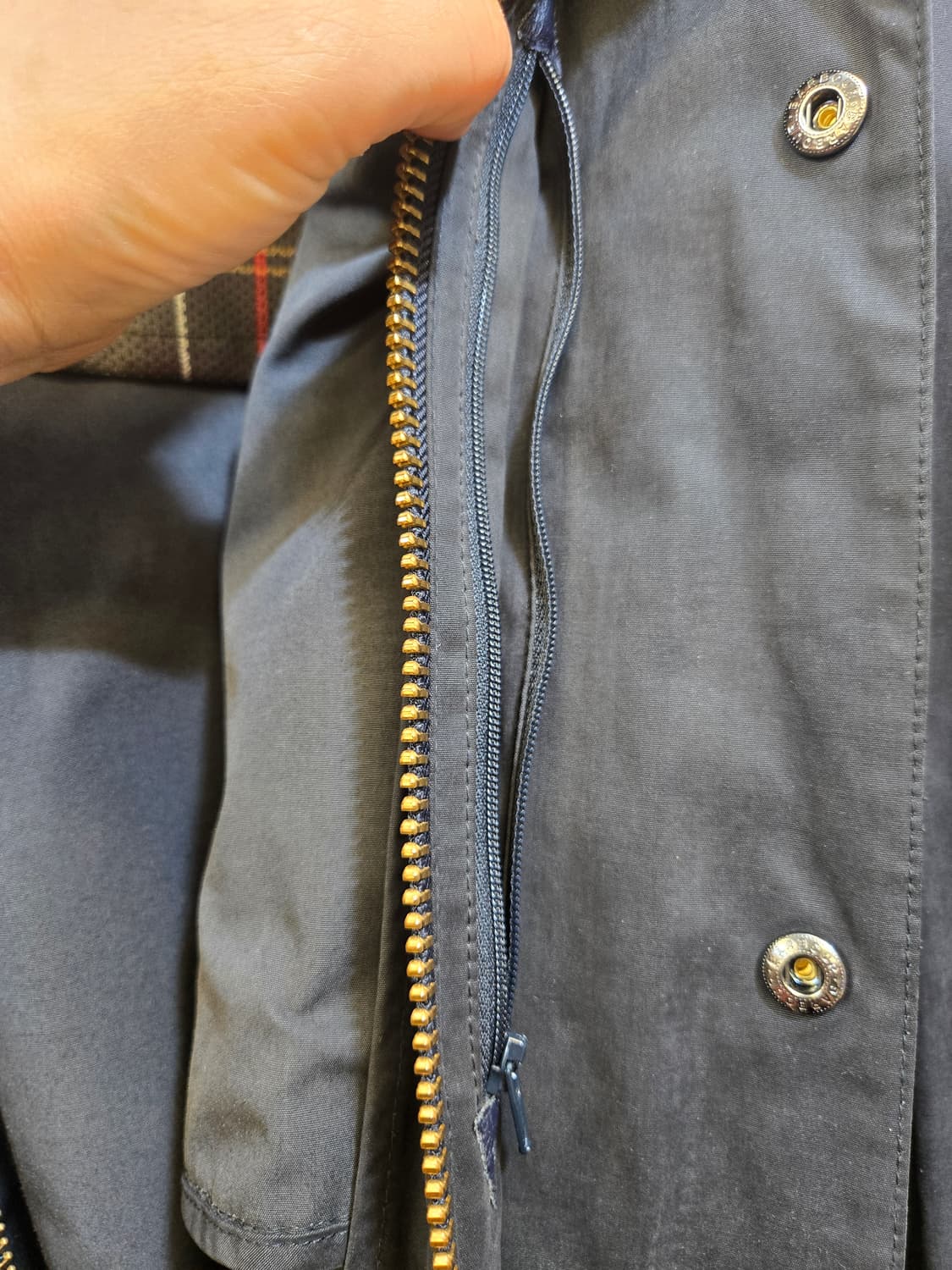 Barbour 왁스 자켓 42 블랙 상품이미지3
