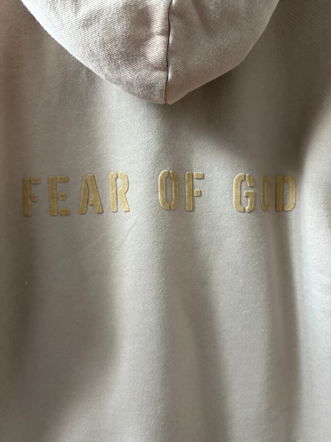 피어오브 갓 스냅 후드 베이지 s 사이즈 상품이미지8