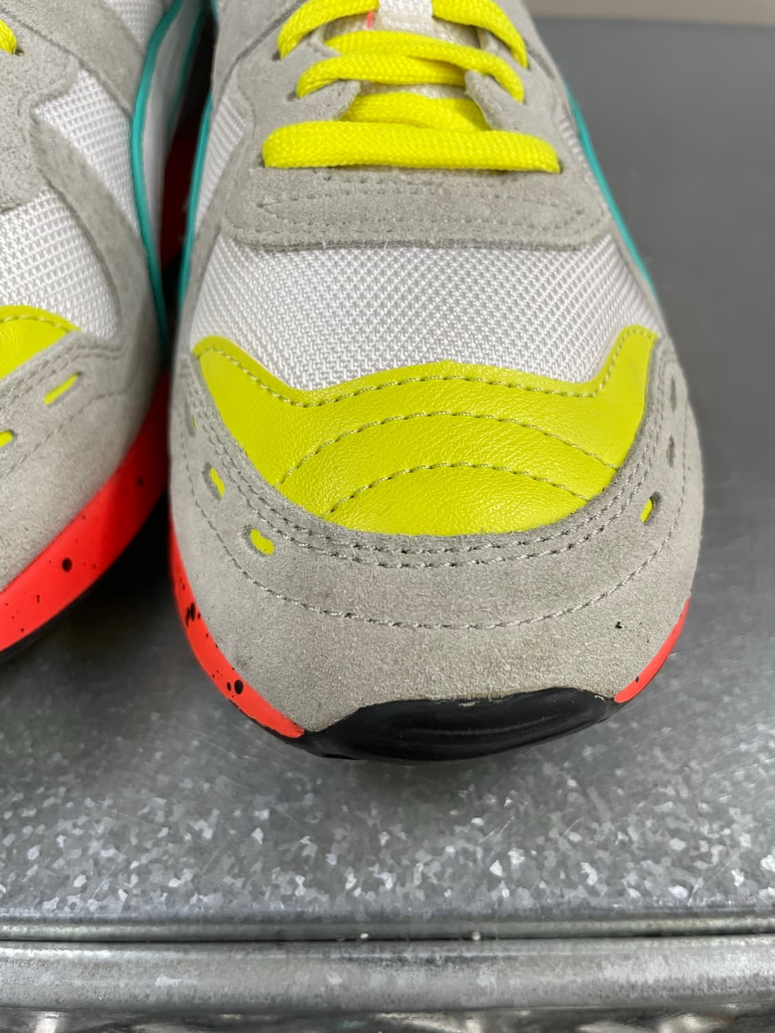 푸마 rs100 그레이 옐로우 오렌지 240 상품이미지7