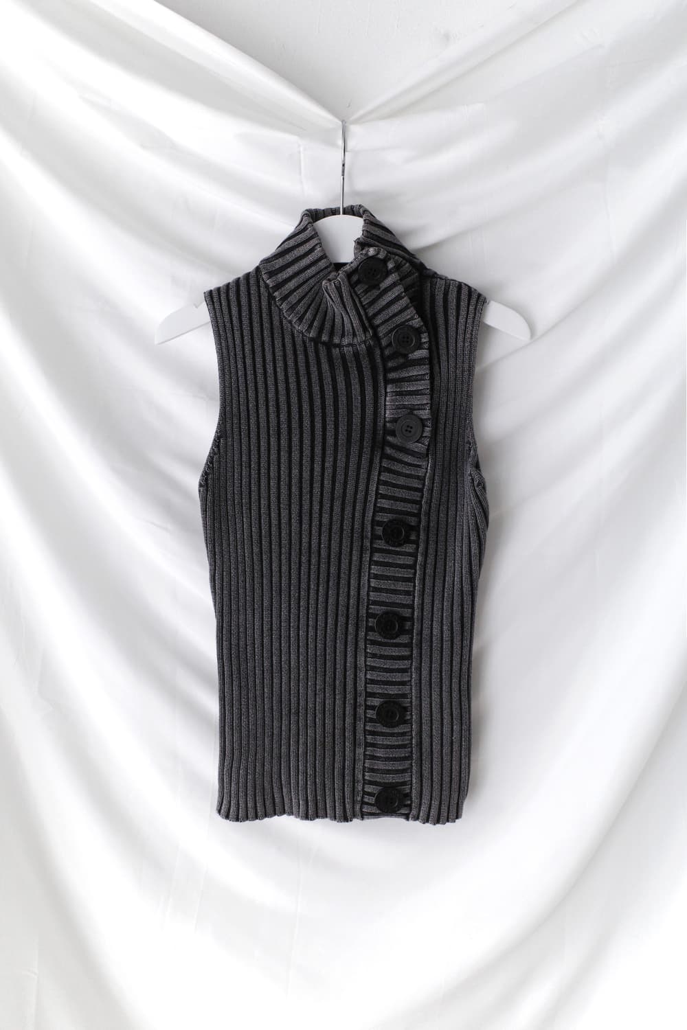 unbalanced knit sleeveless 상품이미지1