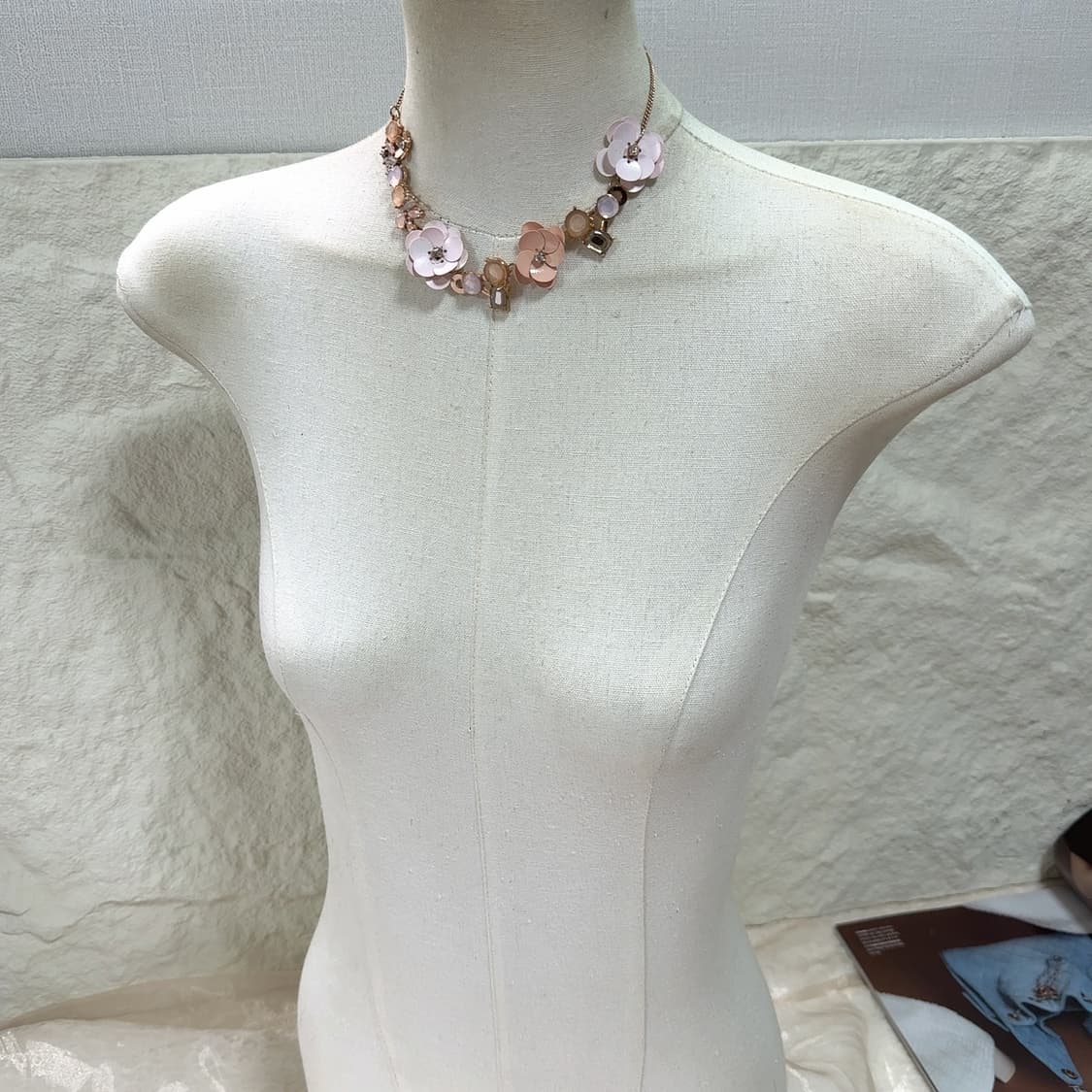 빈티지 플라워 오리엔탈 초커 목걸이 상품이미지1