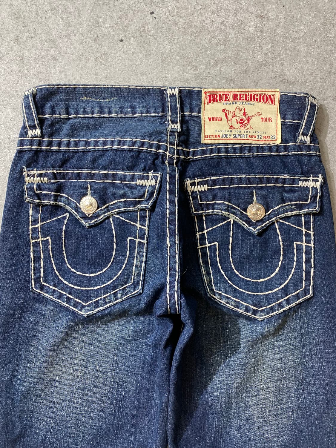 [32] True Religion 트루릴리전 슈퍼 T 부츠컷 데님팬츠 상품이미지2