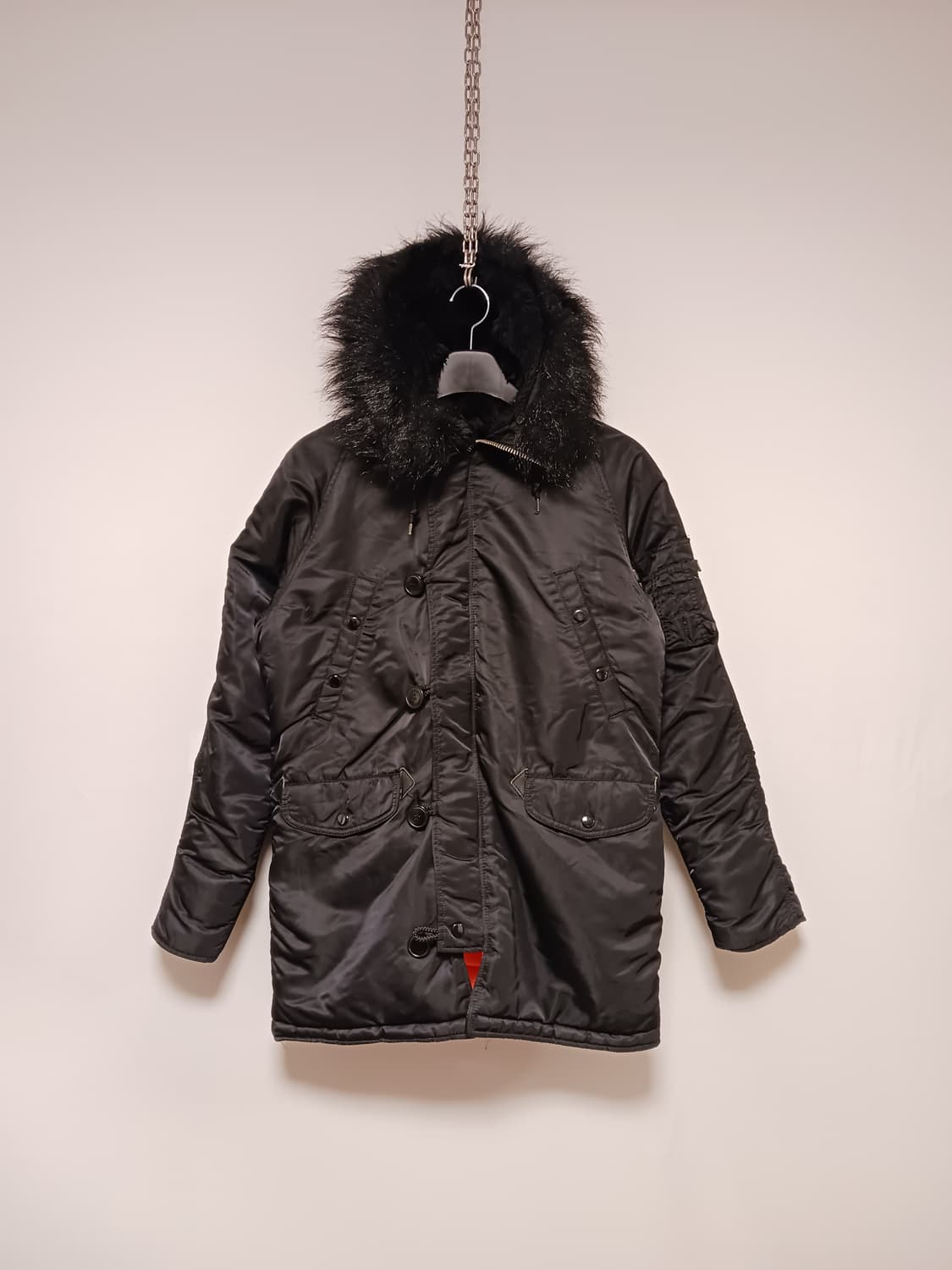 알파인더스트리 업스케일 퍼  후드롱 파카 상품이미지1