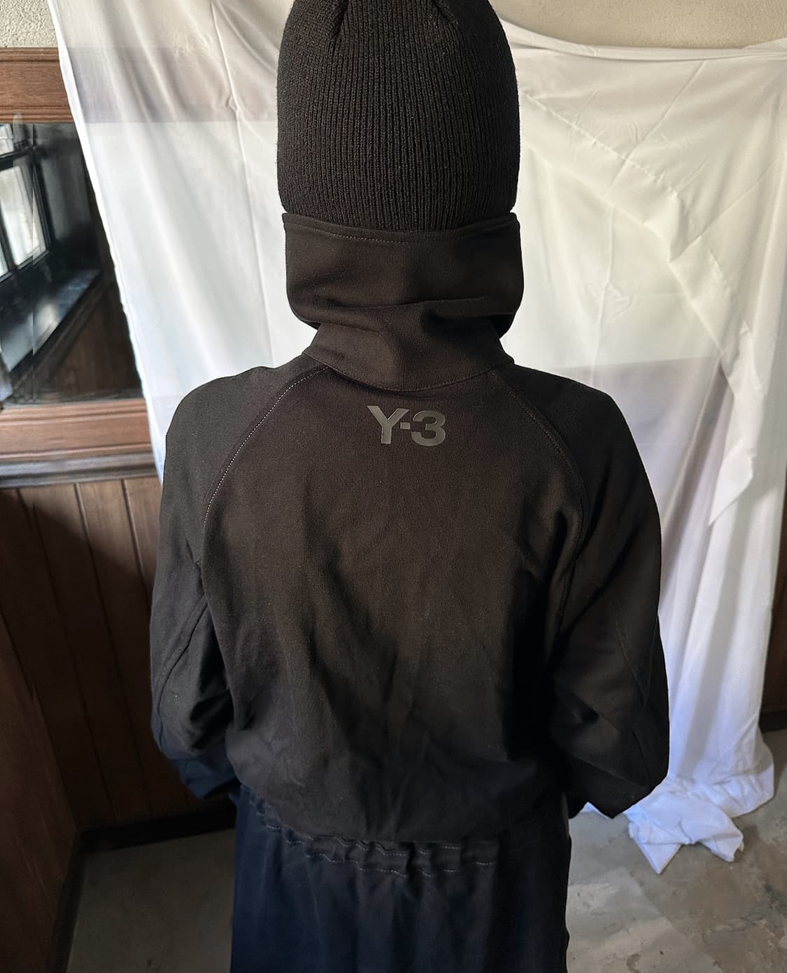 Y-3 high neck long zip-up 상품이미지1