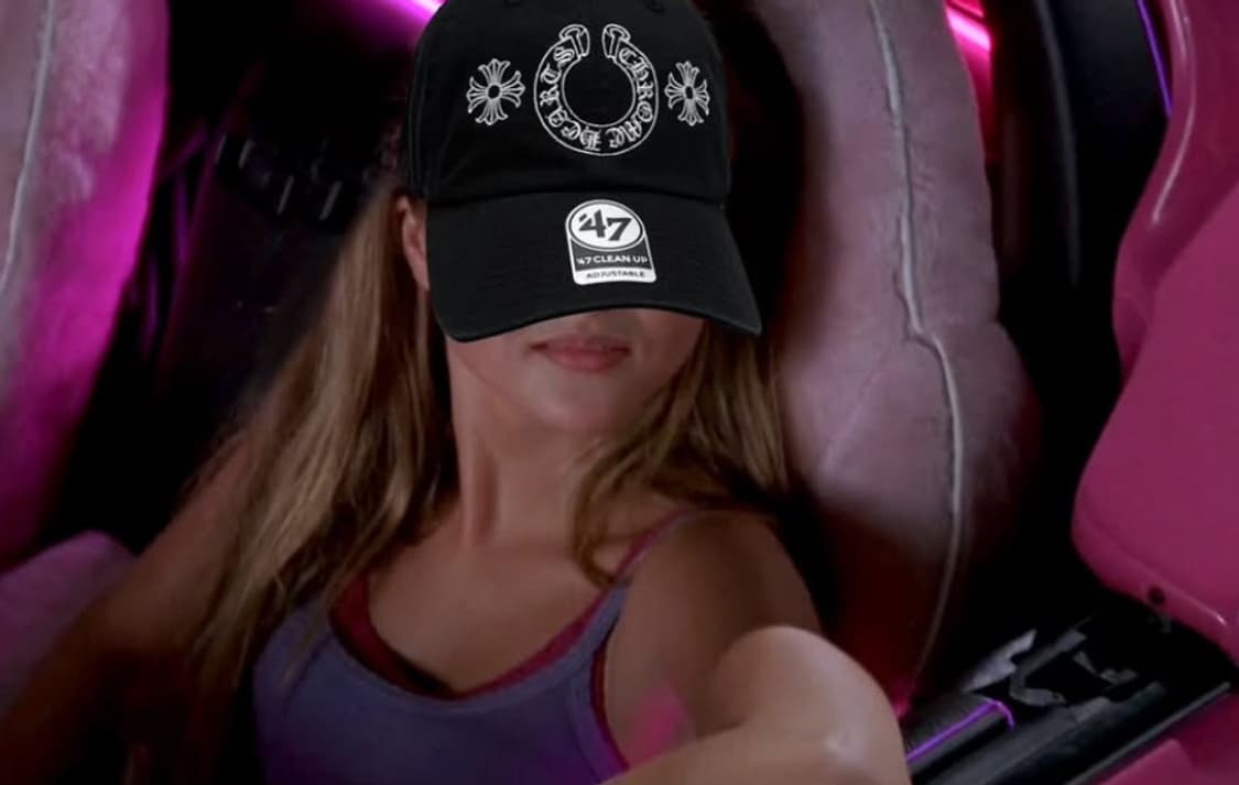 Nptsss 크롬하츠 로고 볼캡 블랙 상품이미지1