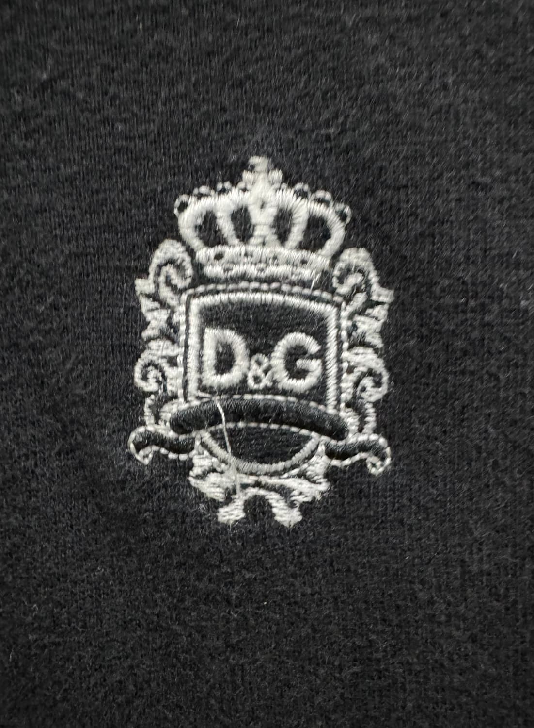 돌체앤가바나 D&G 블랙 후드 집업 50 정품 상품이미지4