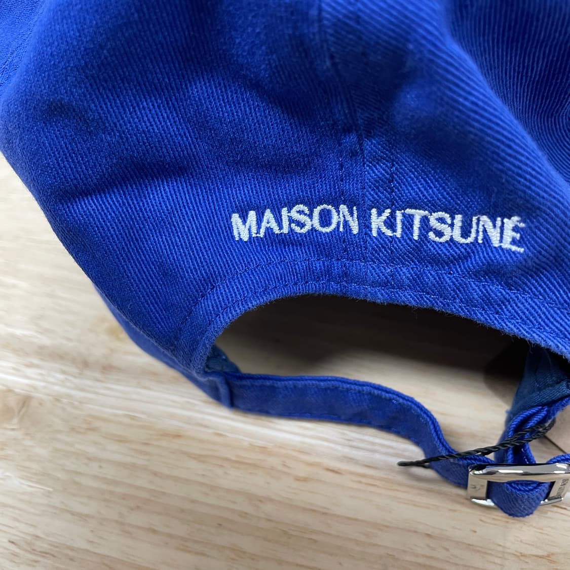 메종키츠네 블루 볼캡 F 상품이미지4