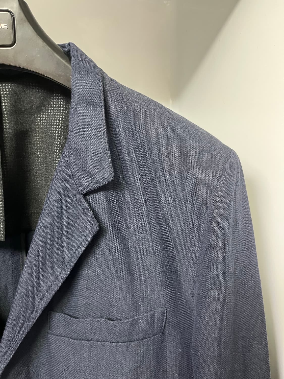 솔리드옴므 네이비 여름 자켓 100사이즈 상품이미지3