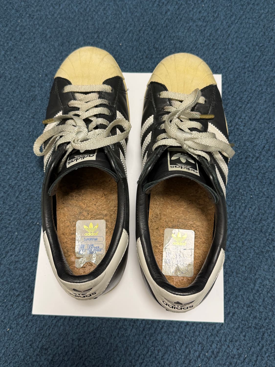 [270] 아디다스 슈퍼스타 프리미엄 블랙 상품이미지4