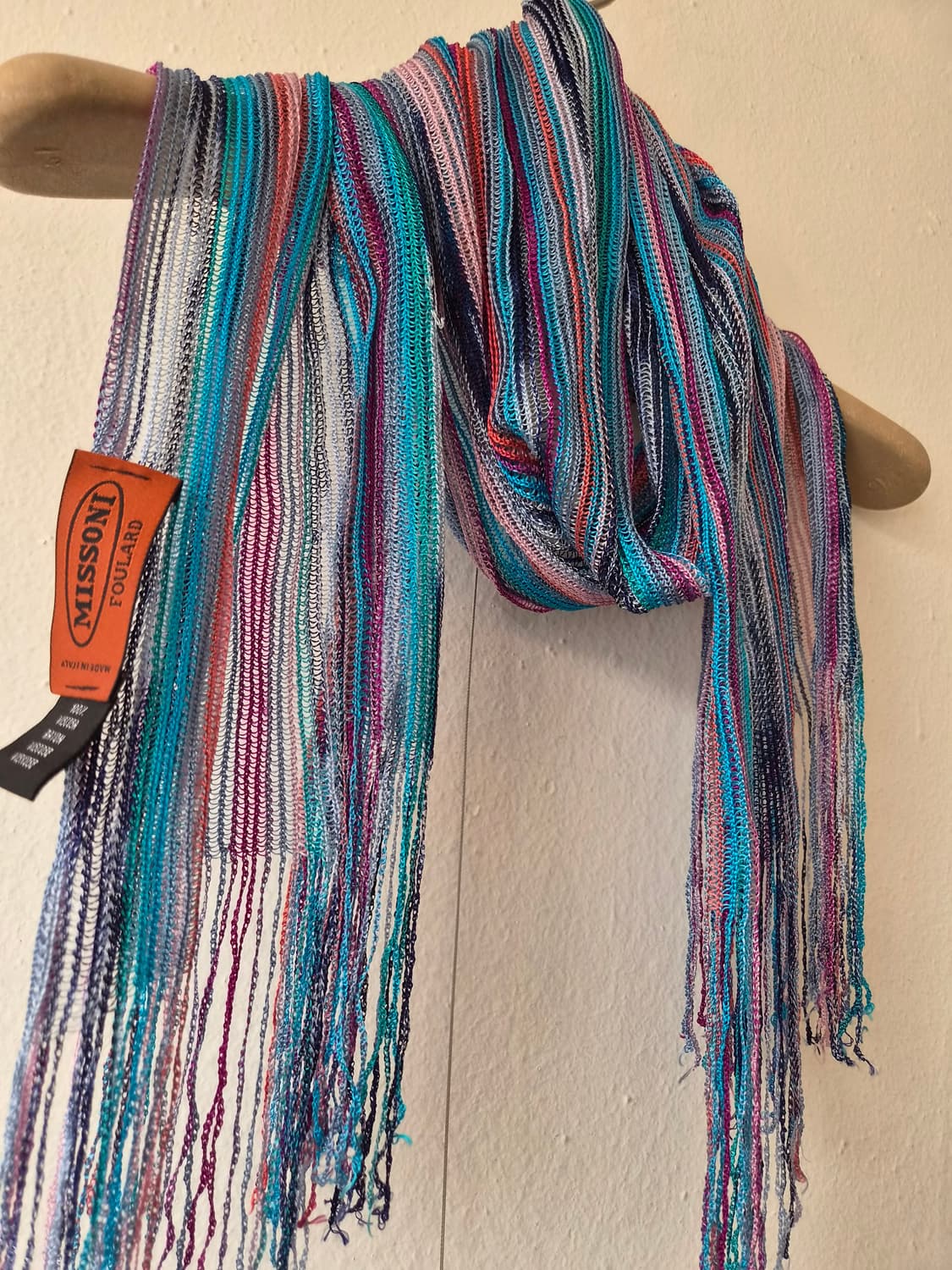 미쏘니 멀티컬러 니트 스카프 상품이미지2