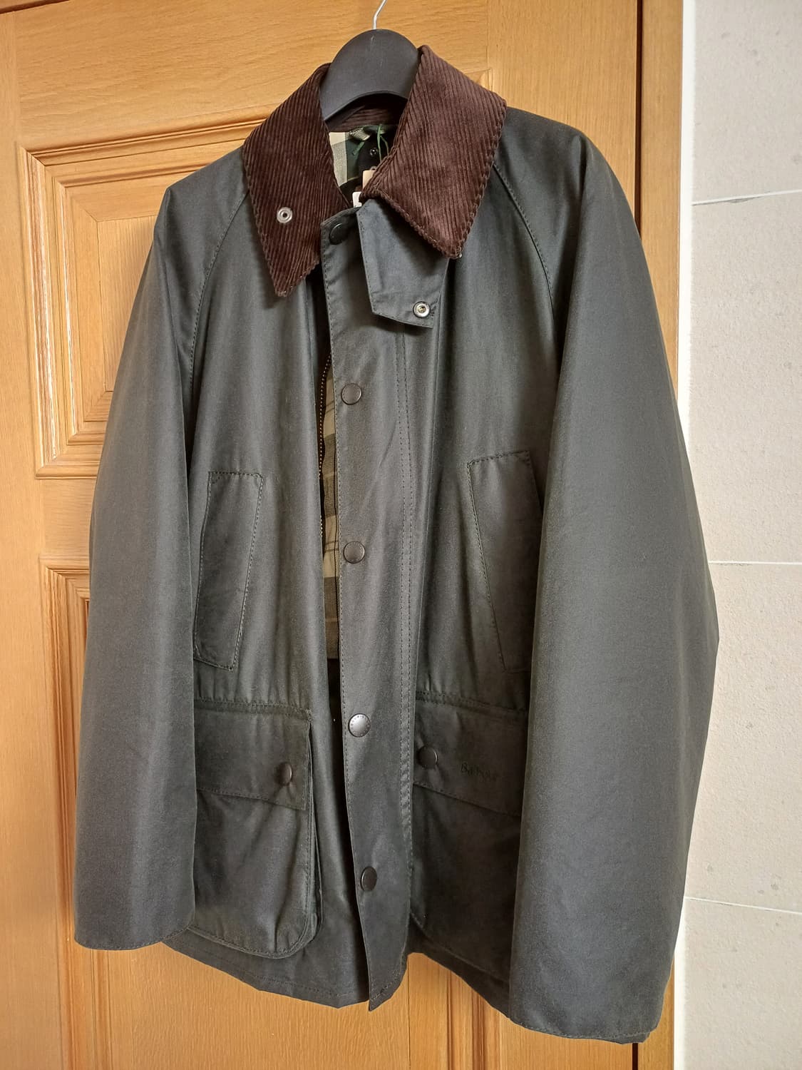 (새상품) 바버 비데일 세이지 38 상품이미지1