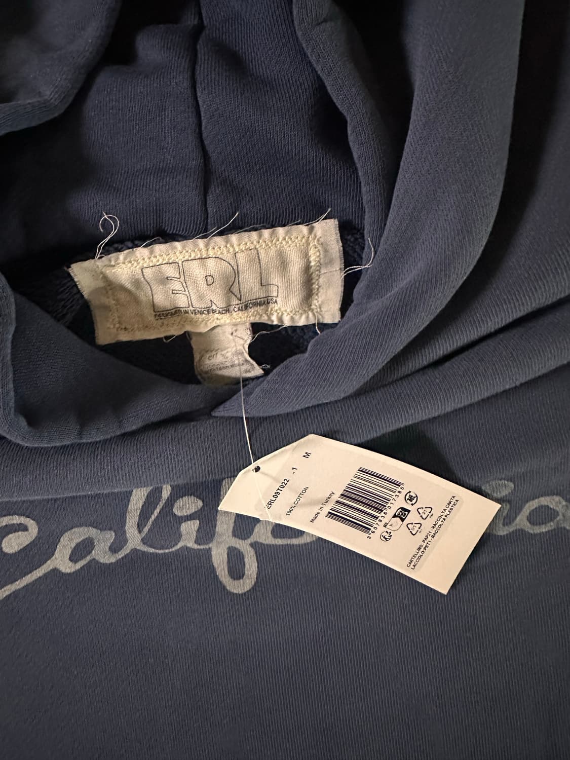 ERL 켈리포니아 후드 M 상품이미지2