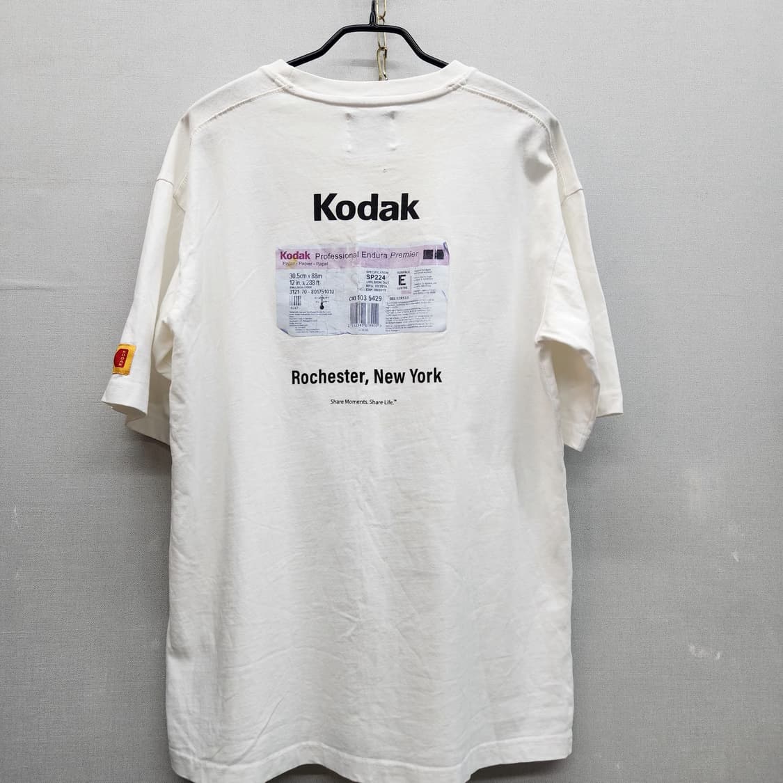 코닥 백 빅로고 프린팅 반팔티 S(L) 상품이미지1