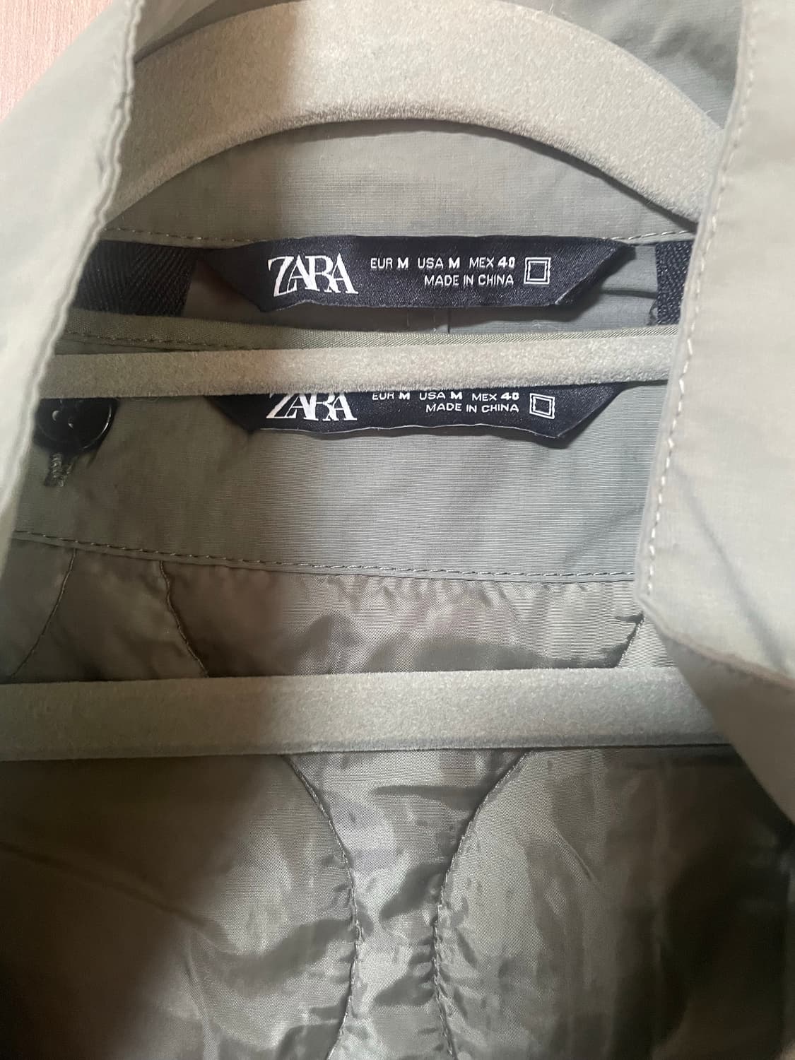 자라 투인원 오버사이즈 파카  상품이미지3