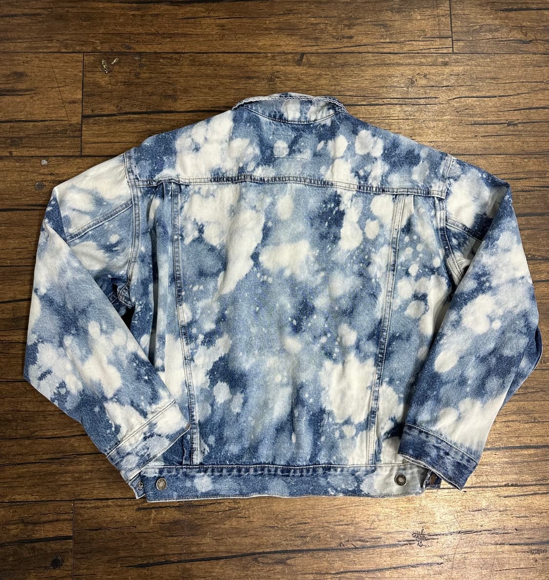 원오어투 Oneortwo 블리치 데님 구름워싱 자켓 105-110사이즈 상품이미지4