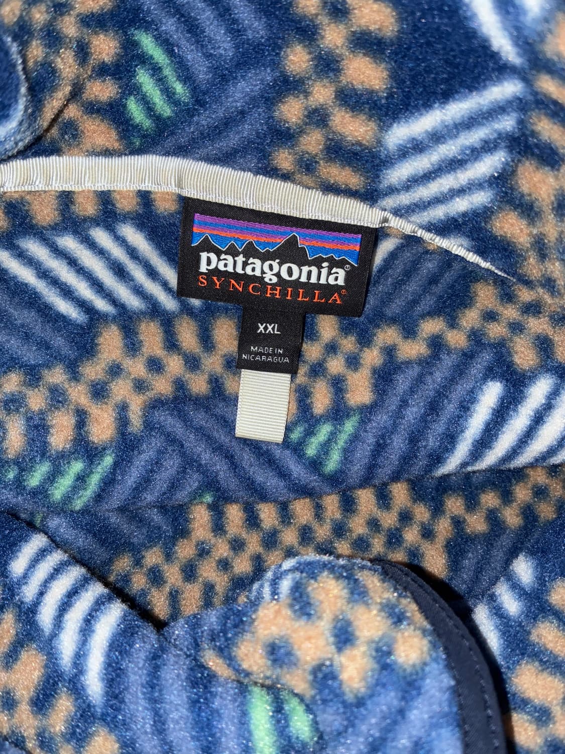 파타고니아 패턴 신칠라 18ss 상품이미지3