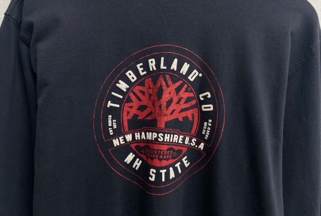 팀버랜드 로고 긴팔 티셔츠 XL 상품이미지5