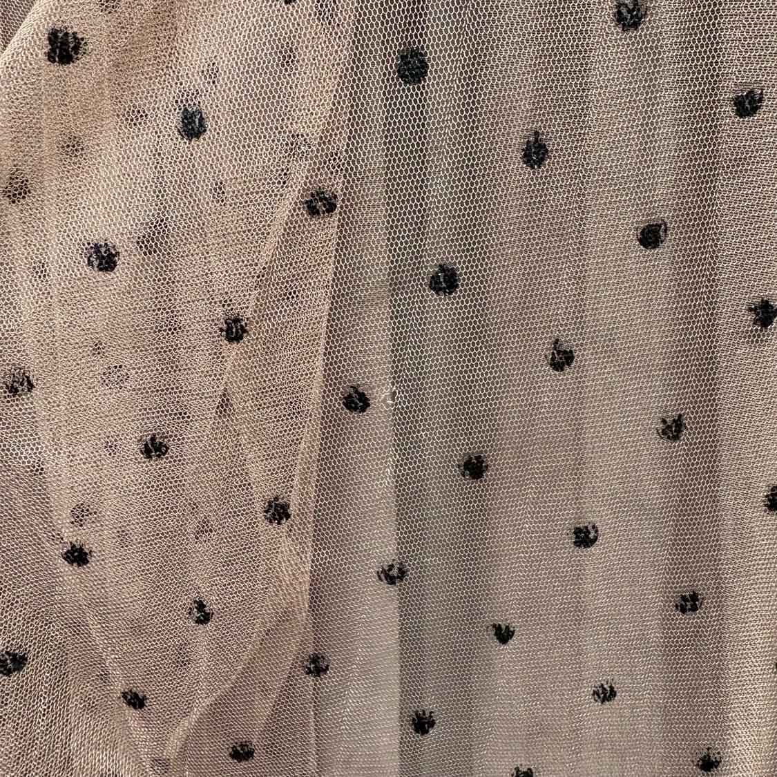 도트 샤 모리걸 히피 롱 스커트 JPN 상품이미지4