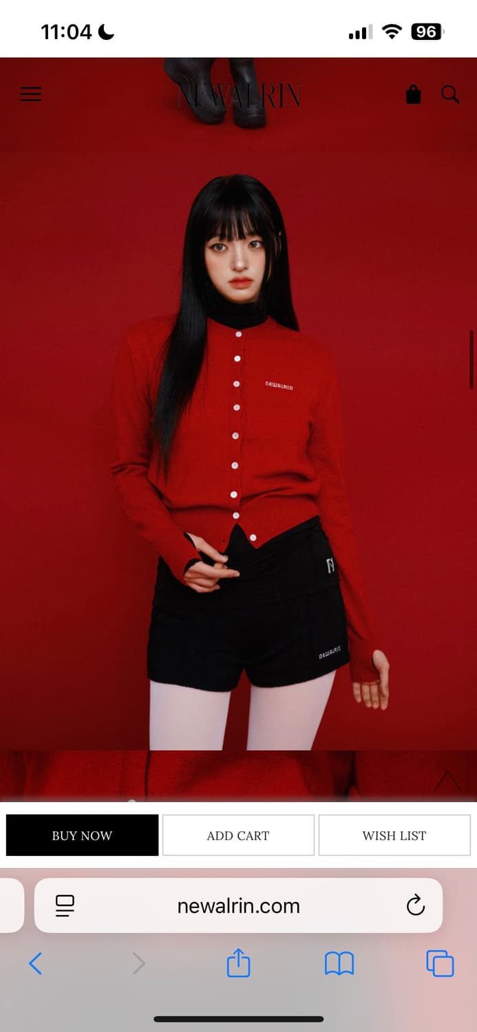 뉴얼린 캐시미어 니트팬츠 상품이미지1