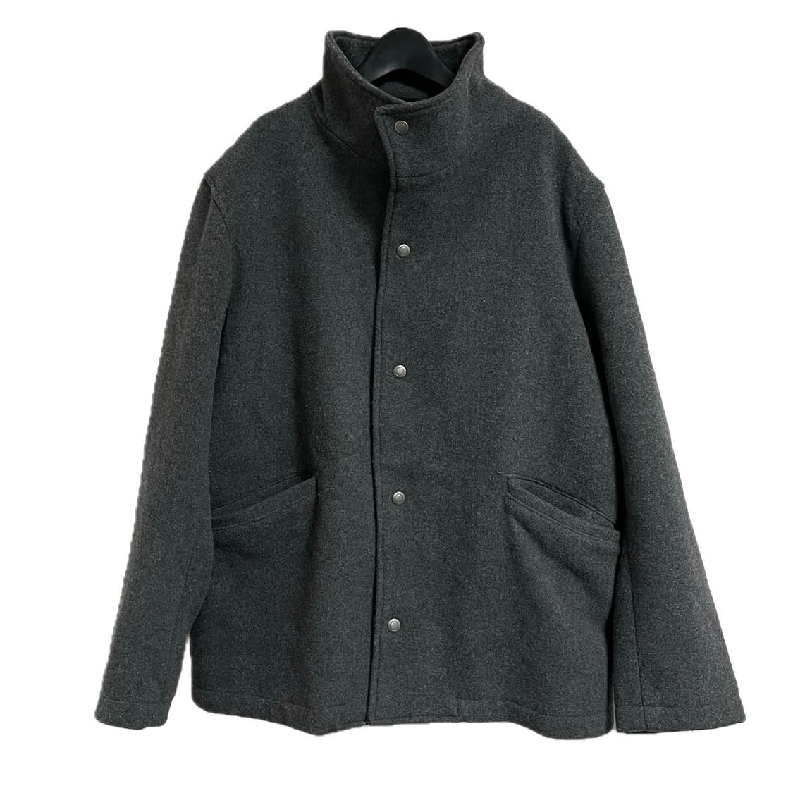 하이넥 하프코트 자켓 상품이미지1