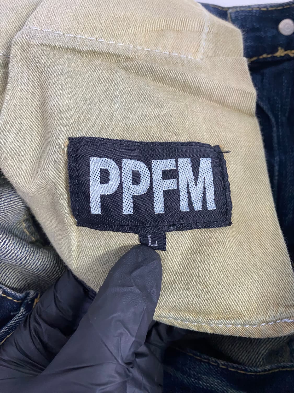 PPFM J핏 크레이지 지퍼 바이커진 데님팬츠 <635> 상품이미지6