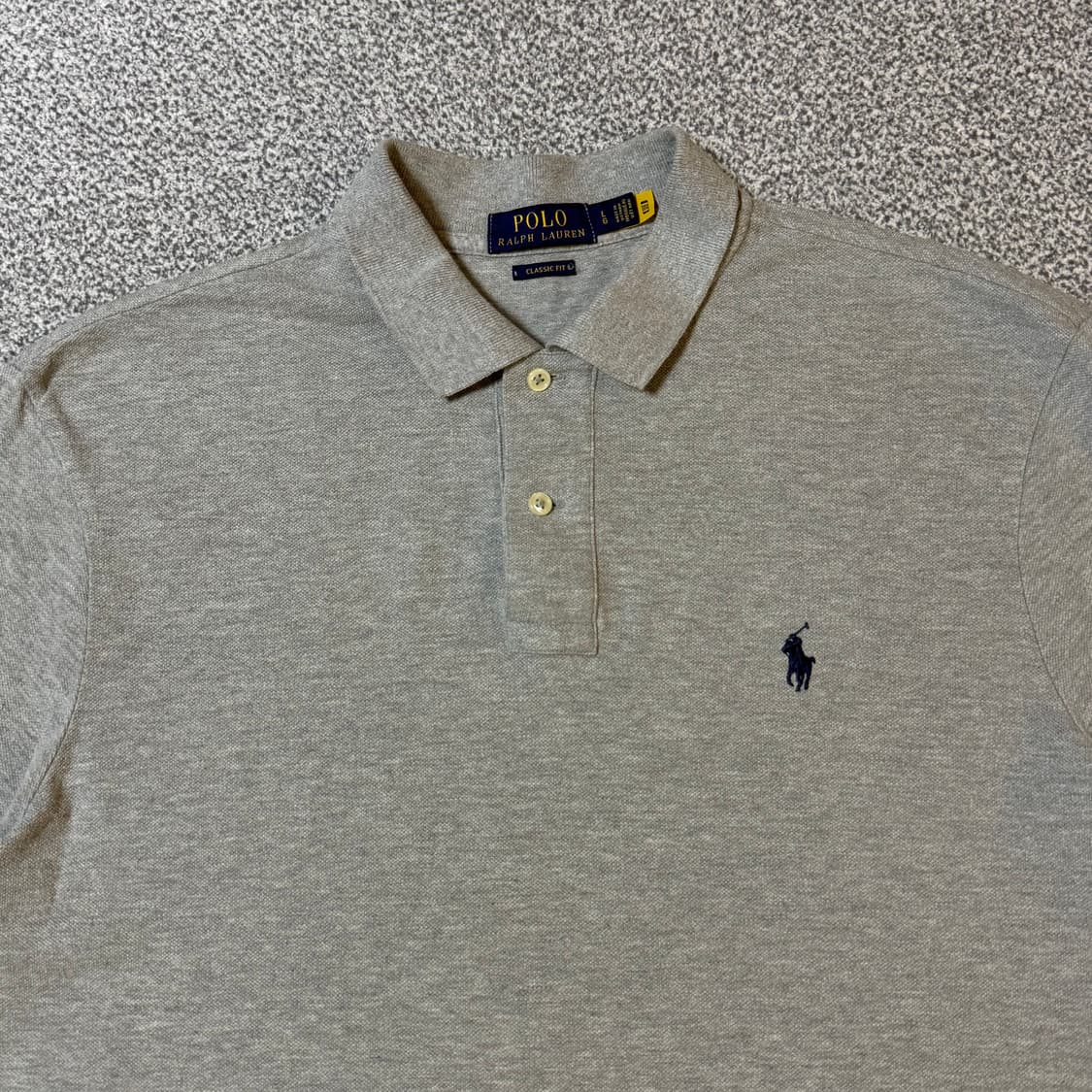 [정품 QR] 폴로 랄프로렌 긴팔 카라티 L 상품이미지2