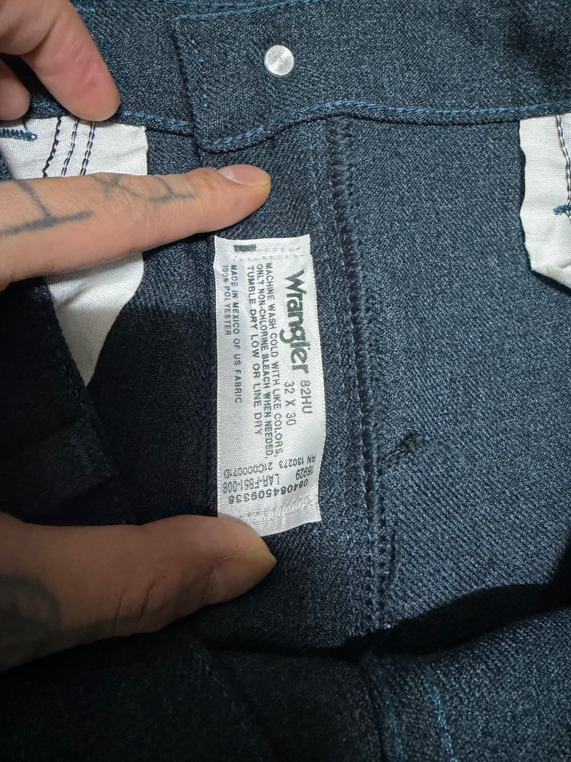 랭글러 세미부츠컷 슬랙스 상품이미지4