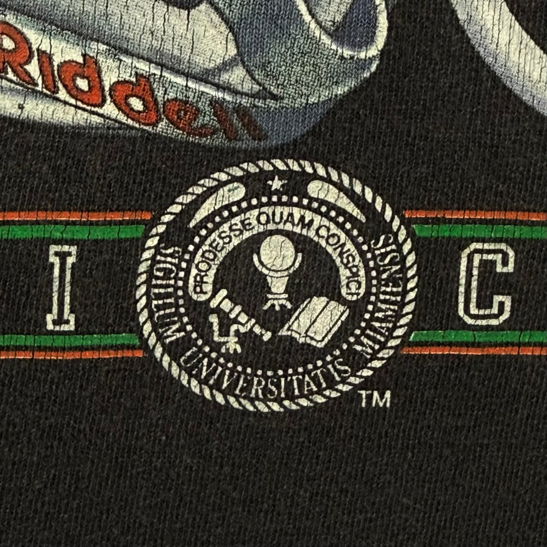 90s 살렘 스포츠웨어 빈티지 풋볼 그래픽 티셔츠 상품이미지4