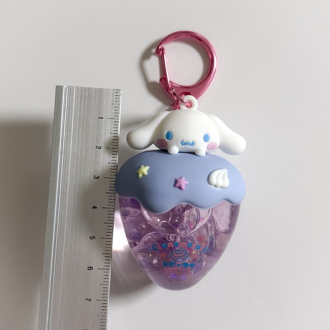 산리오 시나모롤 딸기 워터돔 키링 상품이미지3