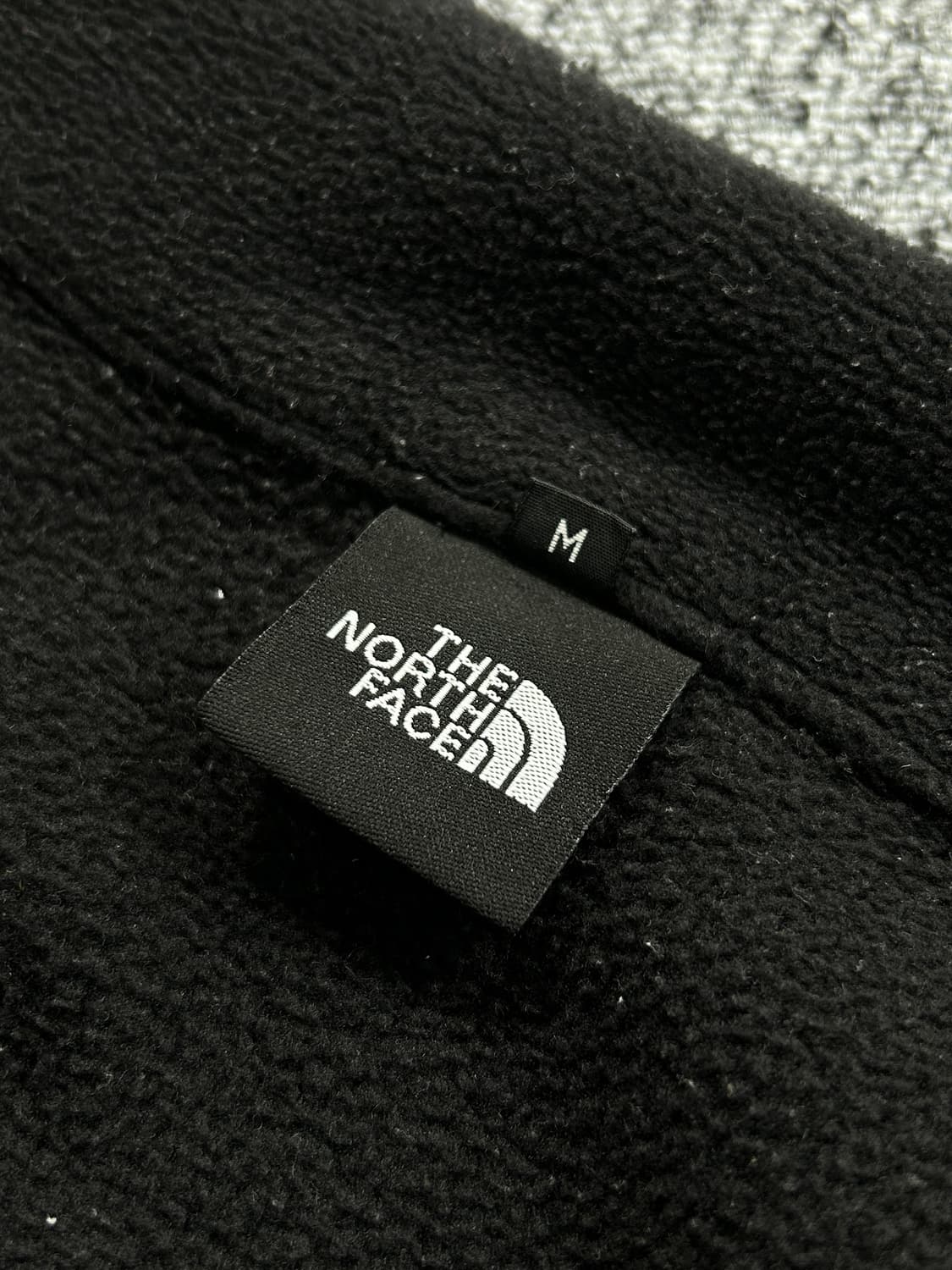 노스페이스 블랙 플리스 집업 M  상품이미지7