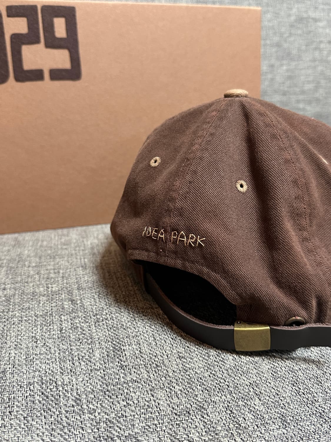 컬렉트피시스 BOOKLOGO 5 PANEL CAP 북 로고 5패널 볼캡 상품이미지2
