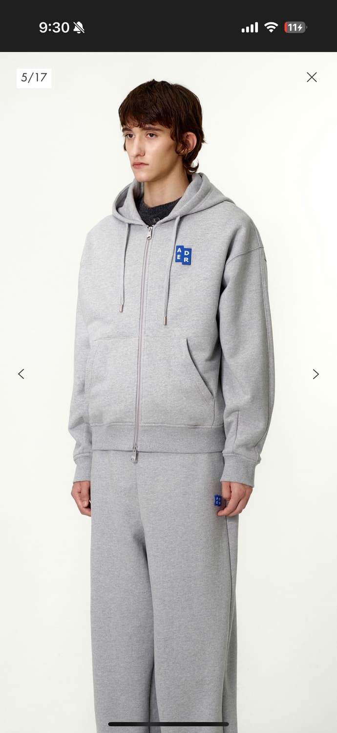 아더에러 시그니피컨트 후드 집업 상품이미지3