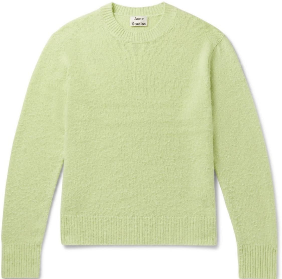 아크네 스튜디오 peele 캐시미어 니트 울니트 그린 상품이미지1