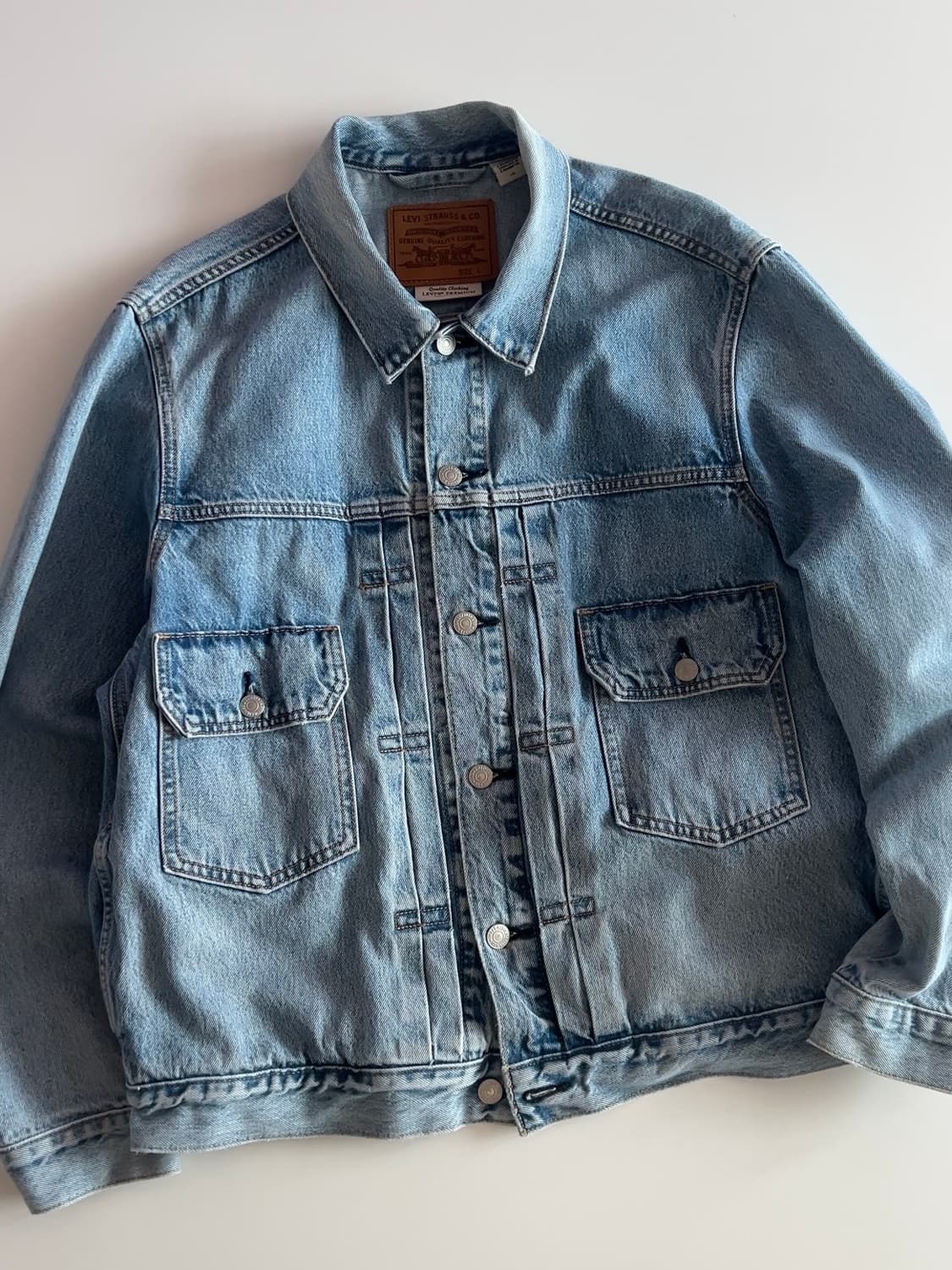 리바이스 프리미엄 2세대 데님 자켓 L 상품이미지3