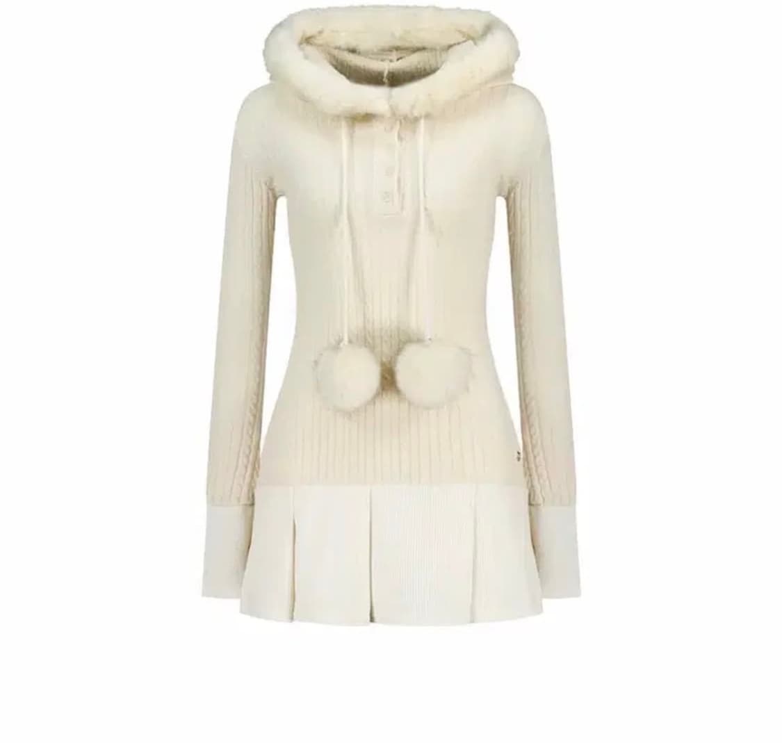 포어링 스노우볼 원피스 상품이미지1