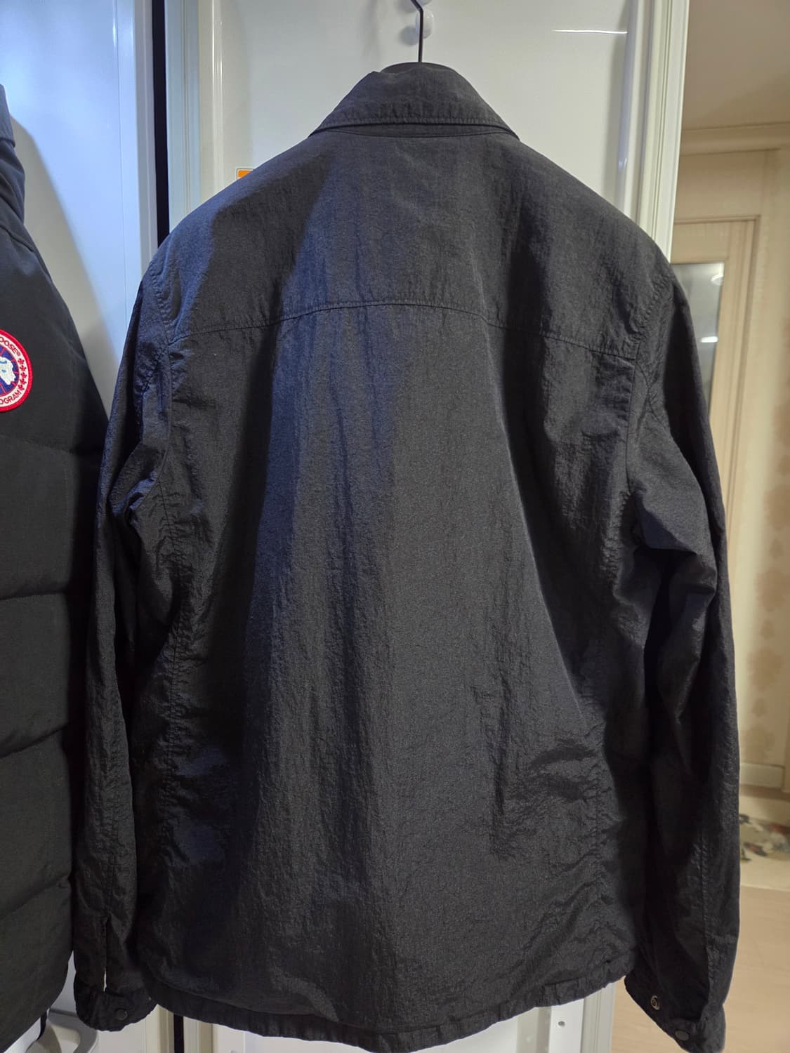 C.P컴퍼니 가먼트 다잉 렌즈 오버셔츠 (블랙) 상품이미지2