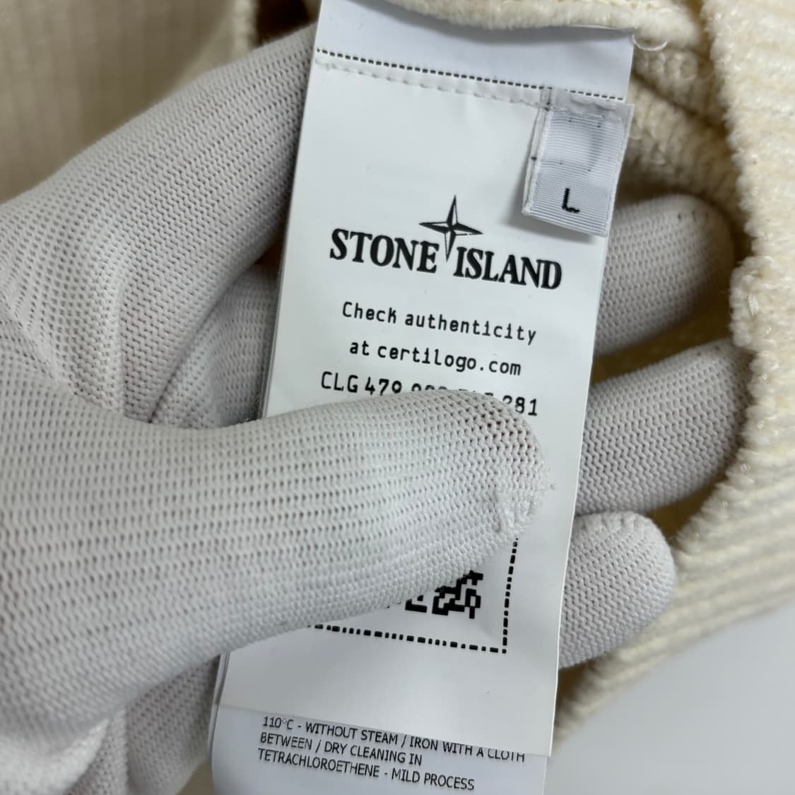 [L]스톤아일랜드 13주년 골지 니트 상품이미지4