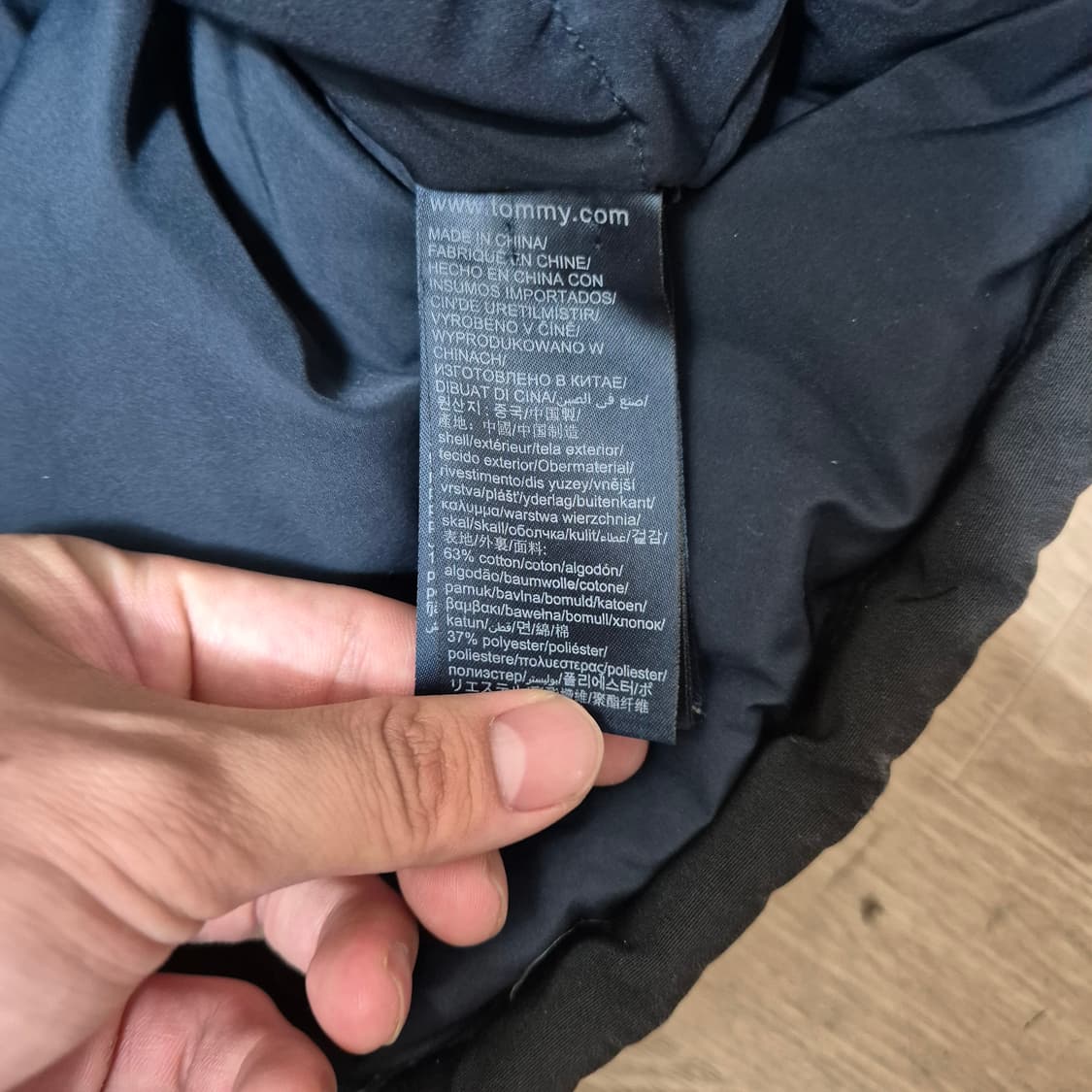 타미힐피거 남성 구스다운 후드 패딩 상품이미지5