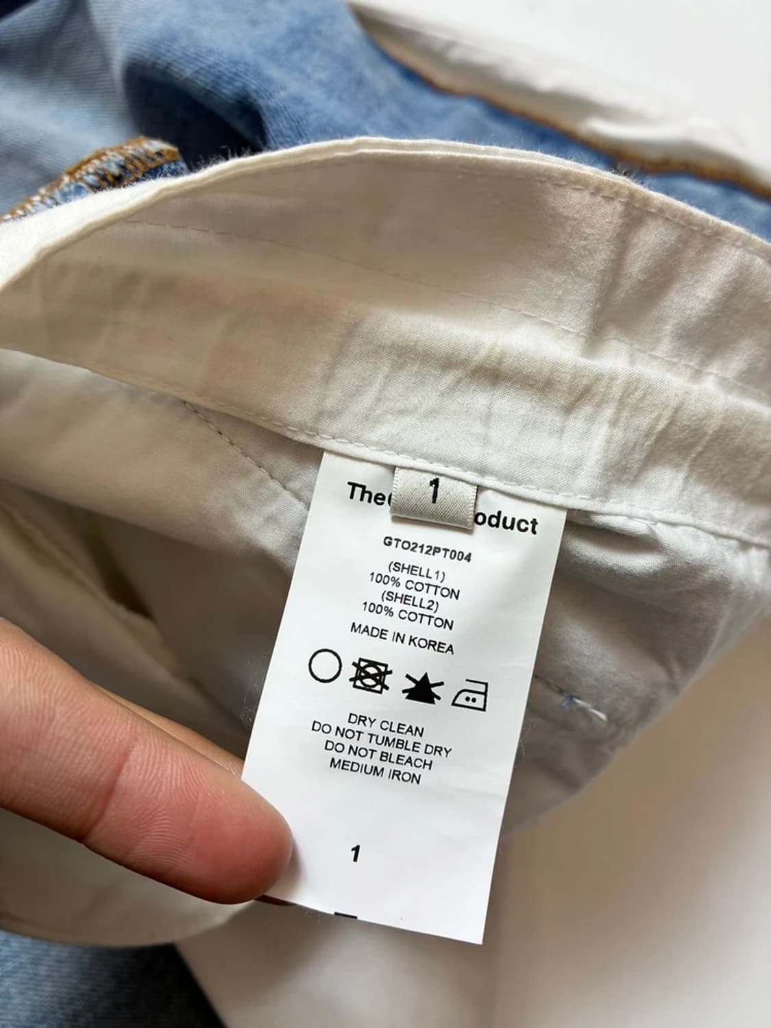 더오픈프로덕트 Open YY 프론트 진 팬츠 PN8963 상품이미지9