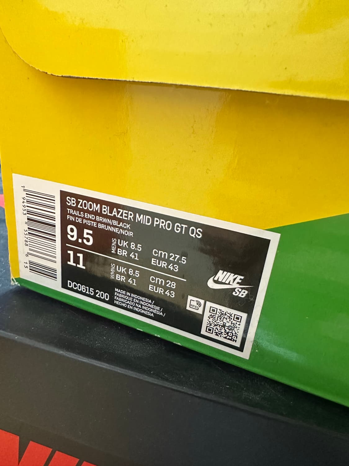 나이키 sb 줌 블레이저 미드 275 상품이미지3