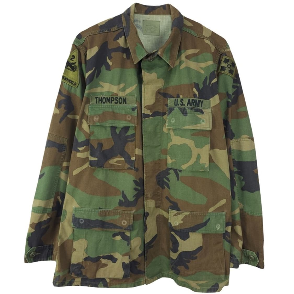 [빈티지] 90s US ARMY 우드랜드 카모 BDU 자켓 M20684 상품이미지2