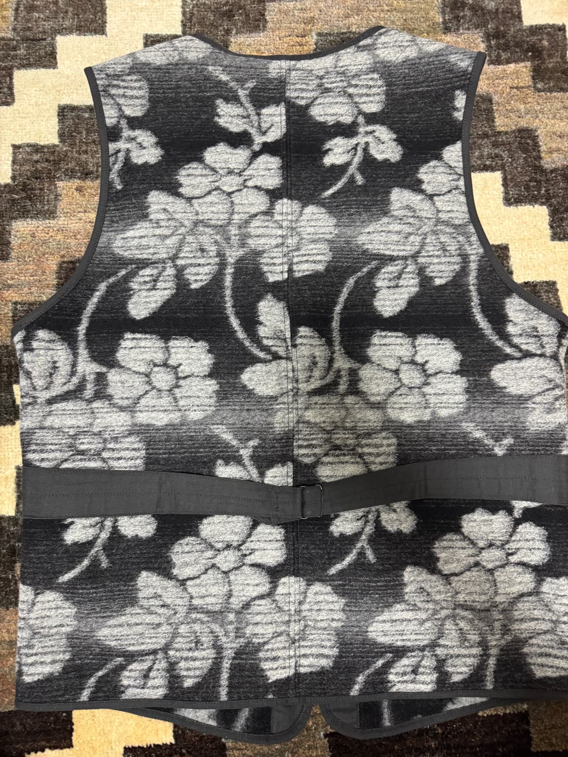 RRL 더블알엘 플로럴 울 베스트 M 상품이미지2