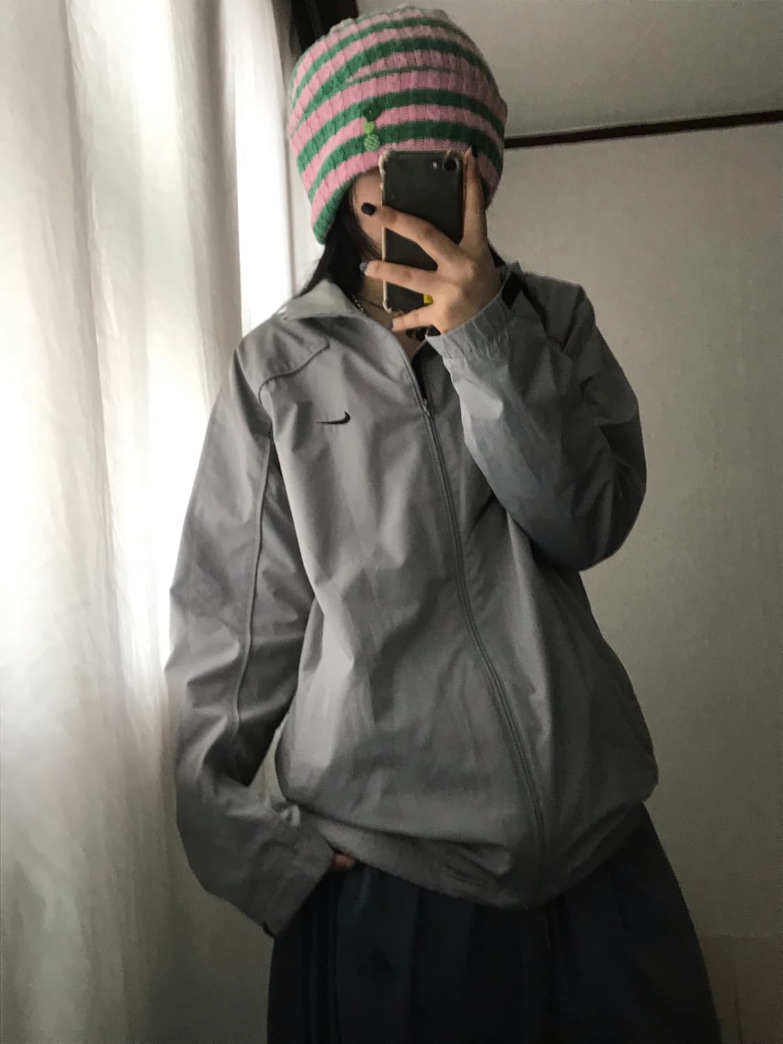 나이키 연그레이 바람막이 상품이미지1