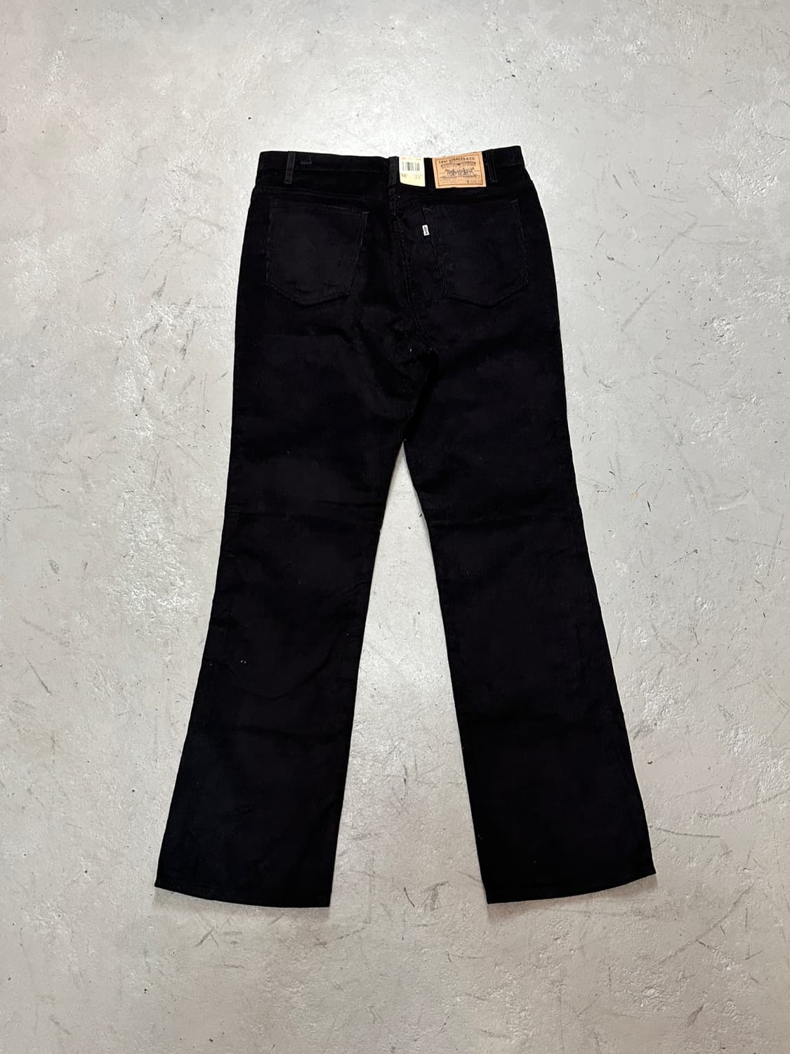 *데드스탁* 80's USA 빈티지 리바이스 517 블랙 부츠컷 플레어진 상품이미지4