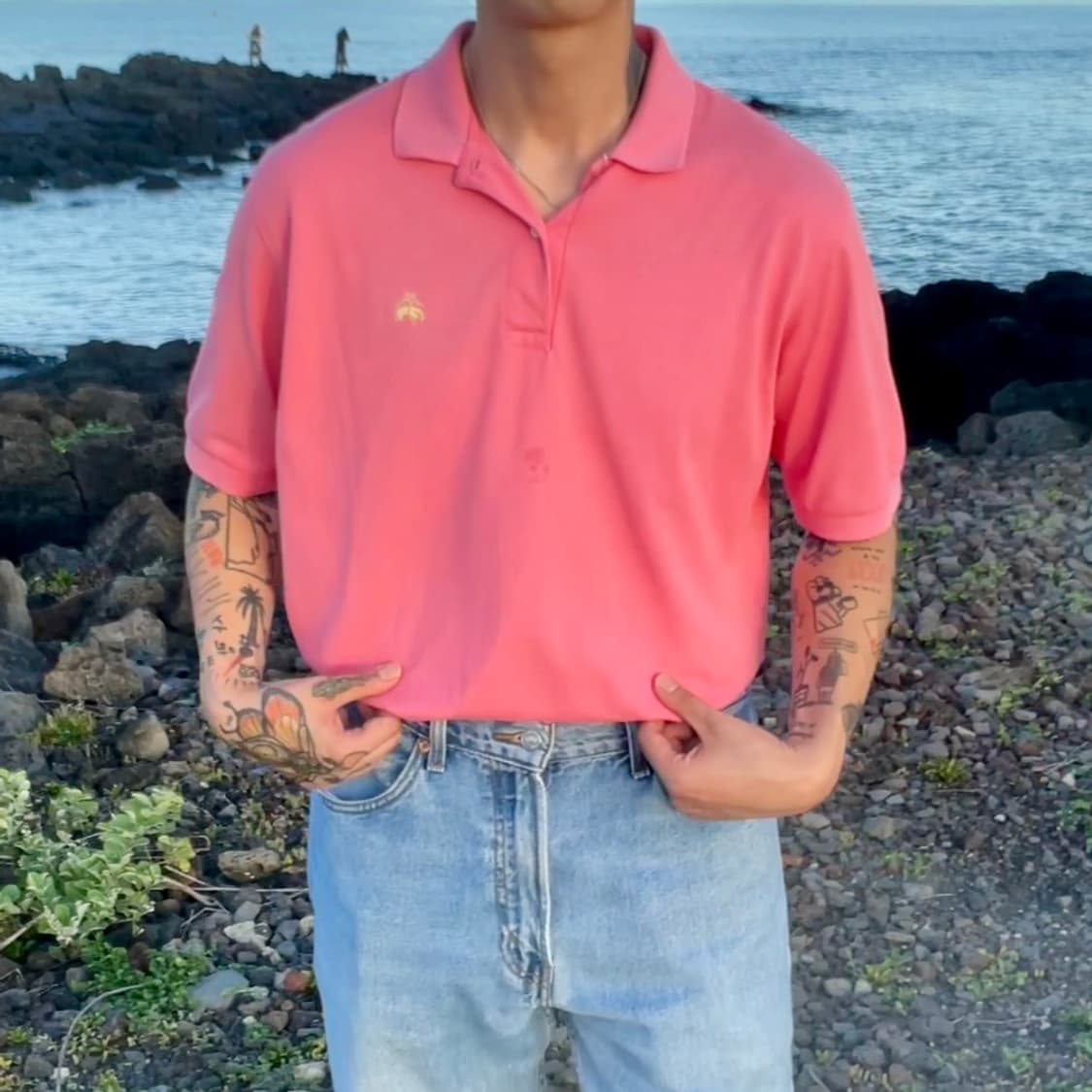 80’s BROOKS BROTHERS pk shirts  상품이미지2