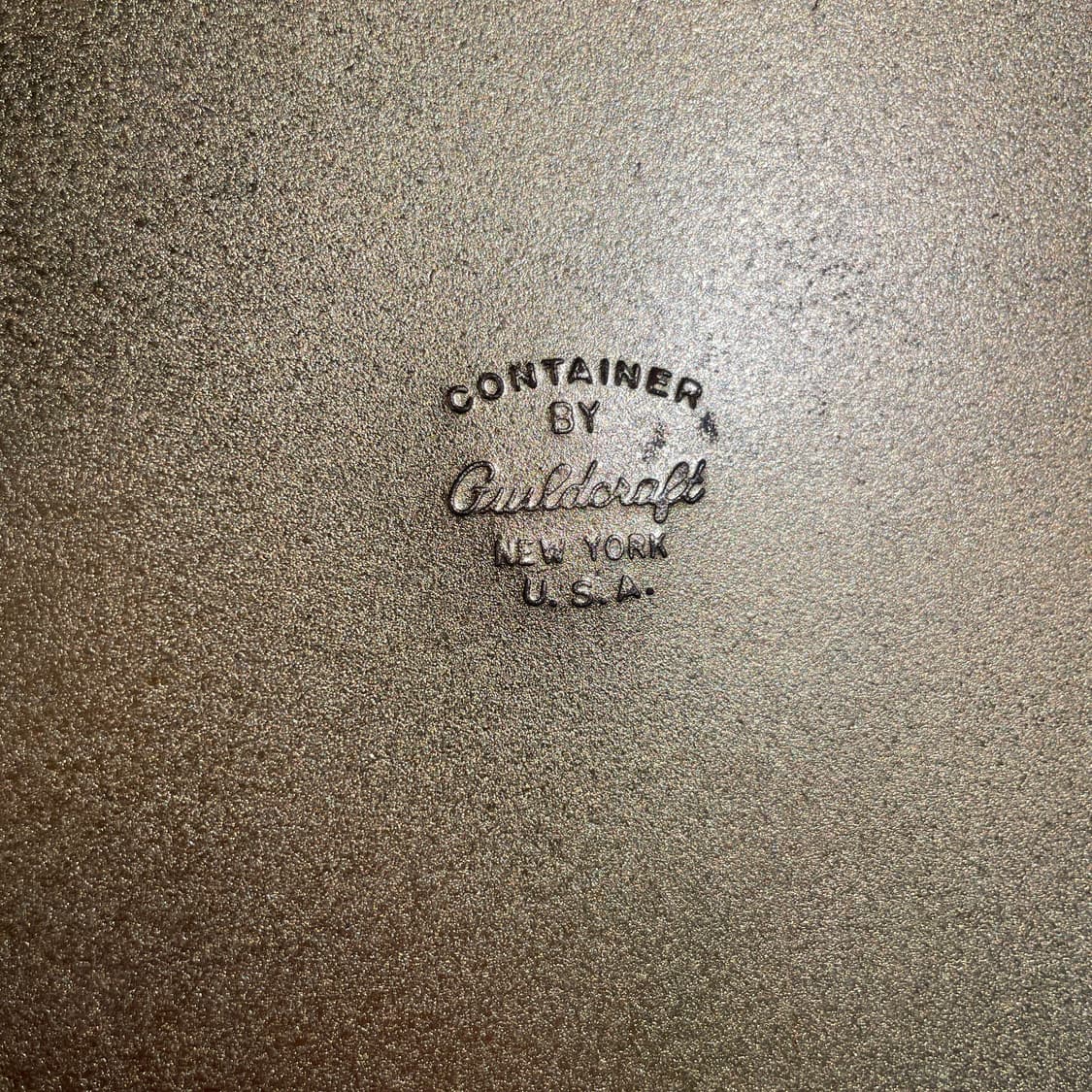 🍀미국 길드크래프트(Guildcraft) 대형 사슴 양각 틴케이스 상품이미지3