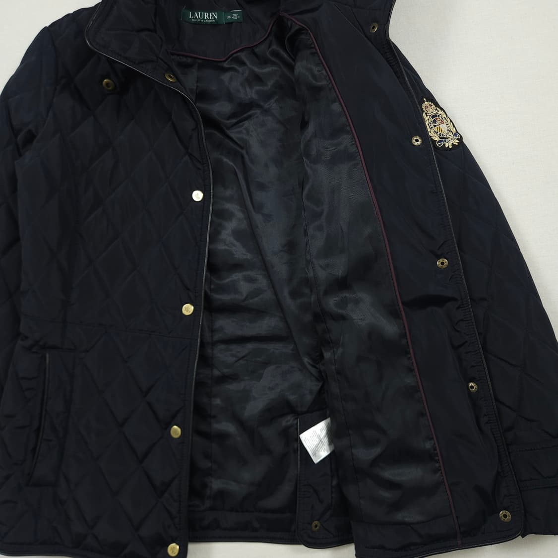 (여성xs) 폴로 랄프로렌 퀼팅 패치 자켓 상품이미지6