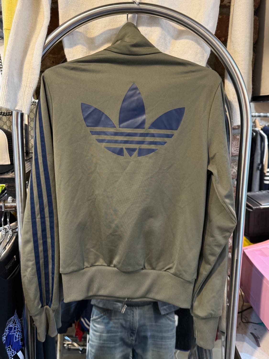 아디다스 대장급 희귀 카키 져지 상품이미지4