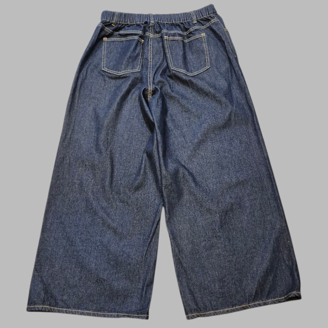 34~36인치 생지 와이드데님팬츠  상품이미지2
